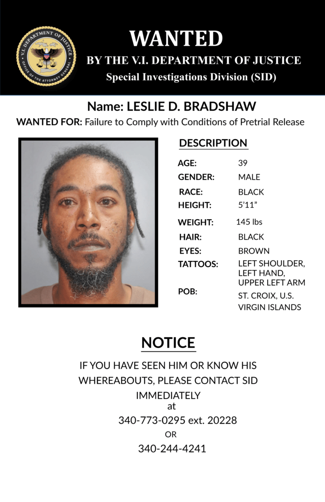 Be On The Lookout (BOLO): Leslie D. Bradshaw