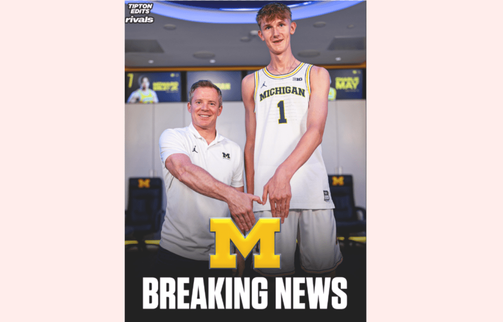 TITLE: FROM COPENHAGEN TO CRISLER: Michigan Lands 7-Foot-3 Danish Giant with Deep Ties to V.I. History